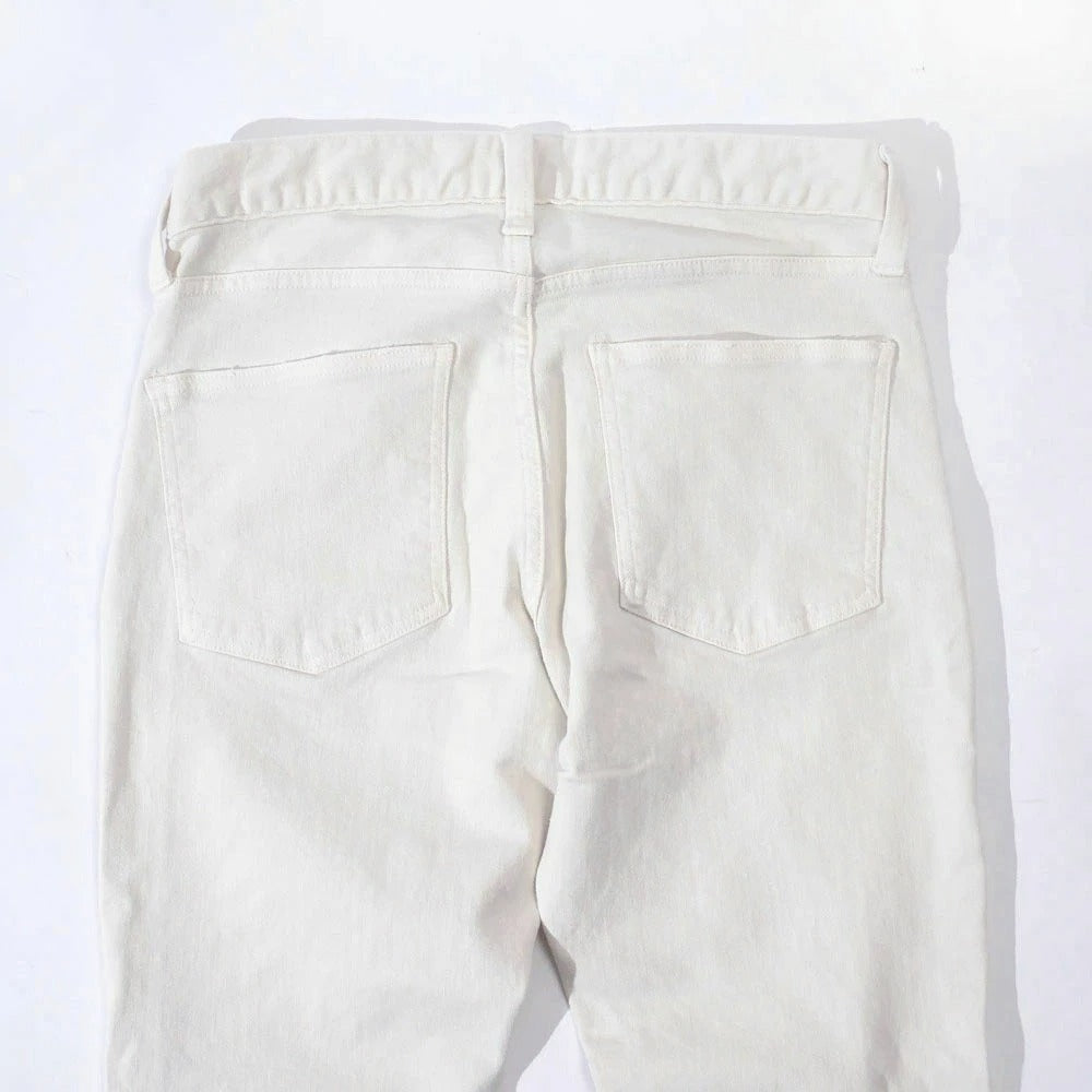 55786301wht / RED CARD Tokyo メンズ Rhythm テーパード デニムパンツ