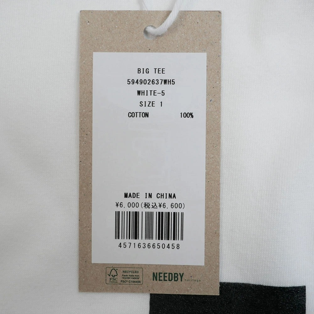 NEEDBY heritage / ニードバイヘリテージ 半袖カットソー Tシャツ