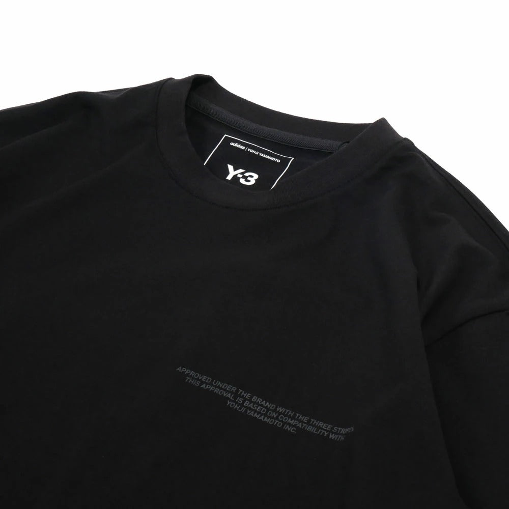 je9280-appa24 / Y-3 ワイスリー LOGO LS TEE 長袖カットソー