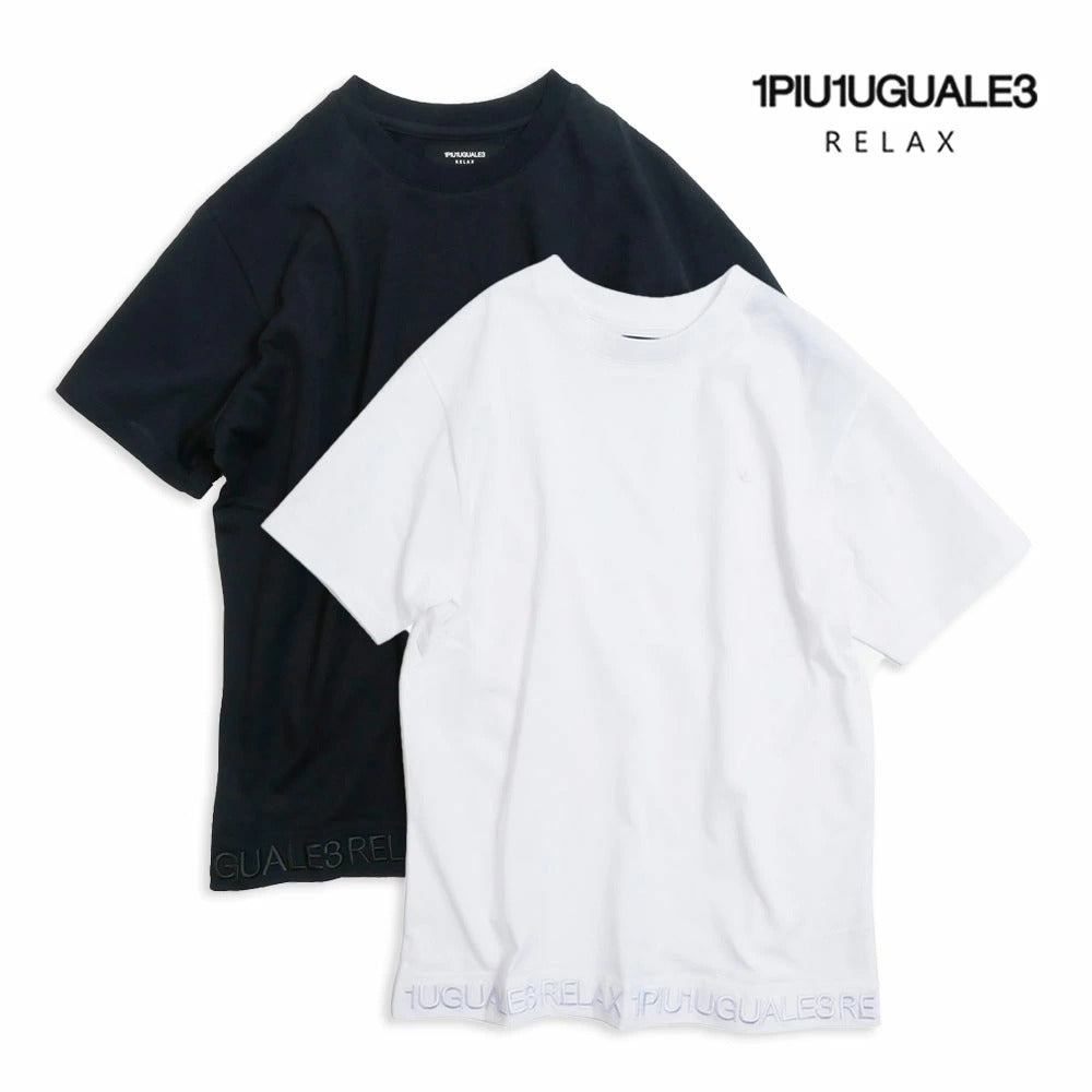 ust-25005 / 1PIU1UGUALE3 RELAX ウノピゥウノウグァーレトレ リラックス メンズ 半袖カットソー