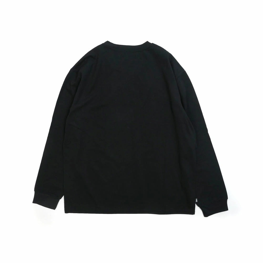 15068j / SY32 by SWEET YEARS エスワイ32 バイ スウィートイヤーズ ラインストーン ロゴ 長袖 カットソー  RHINESTONE BASIC LOGO L/S TEE