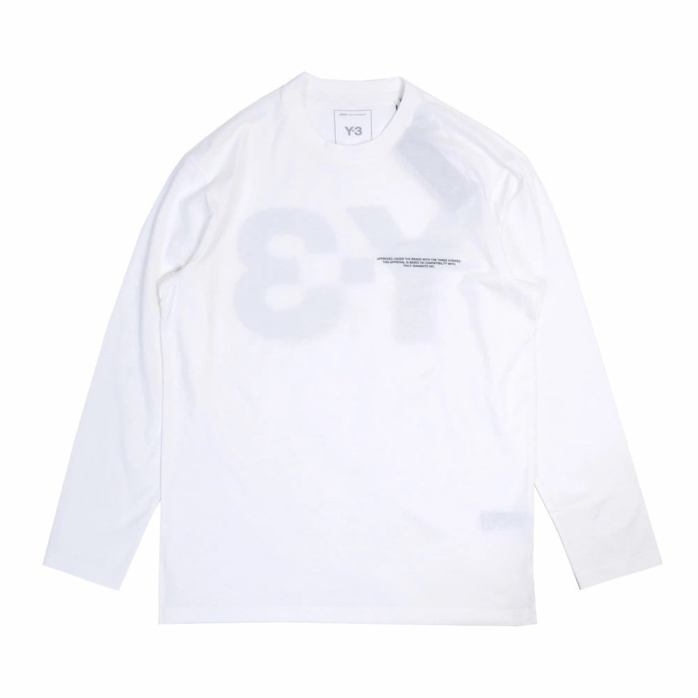 je9279-appa24 / Y-3 ワイスリー LOGO LS TEE 長袖カットソー