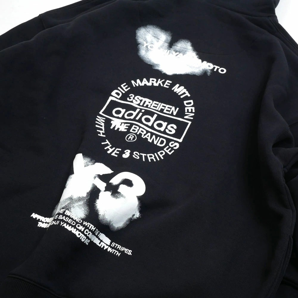 jx4748 / Y-3 ワイスリー U Y-3 GRAPHIC HOODIE パーカー