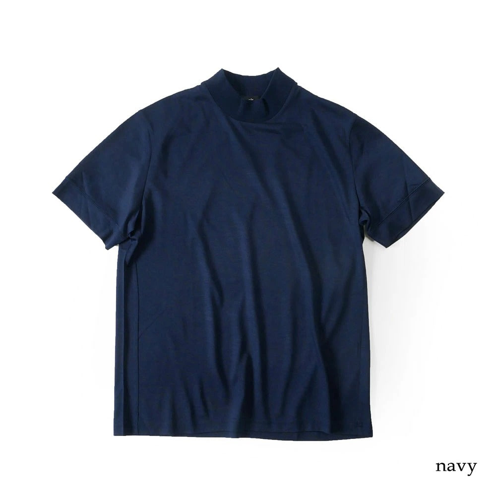 Revenir / リブ二ール 半袖ニット Tシャツ
