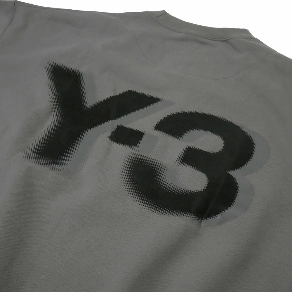 jd9815 / Y-3 ワイスリー LOGO CREW CHSOGR 長袖トレーナー