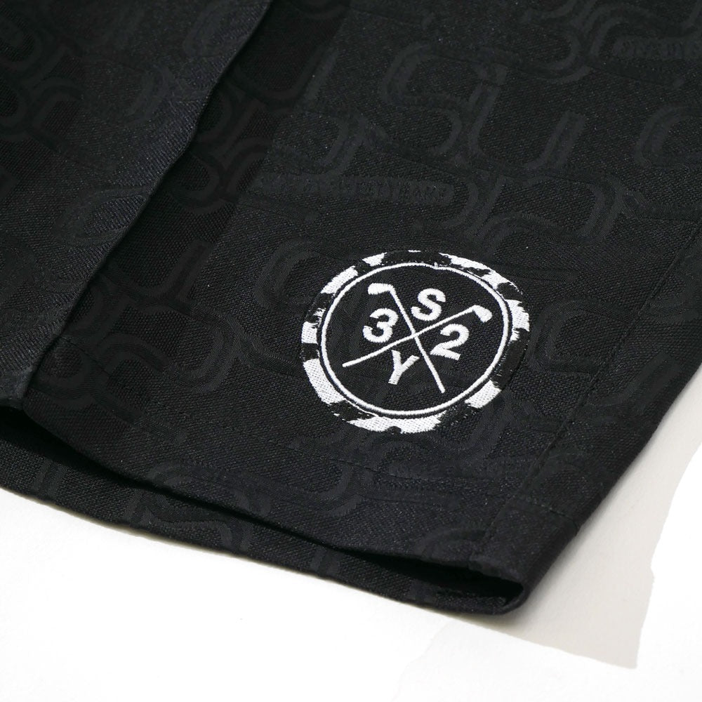 syg-24s37 / SY32 by SWEET YEARS GOLF エスワイ サーティトゥ バイ スウィートイヤーズ ゴルフ ショートパンツ 総柄 STRETCH SYG WOVEN JO SHORTS ショートパンツ