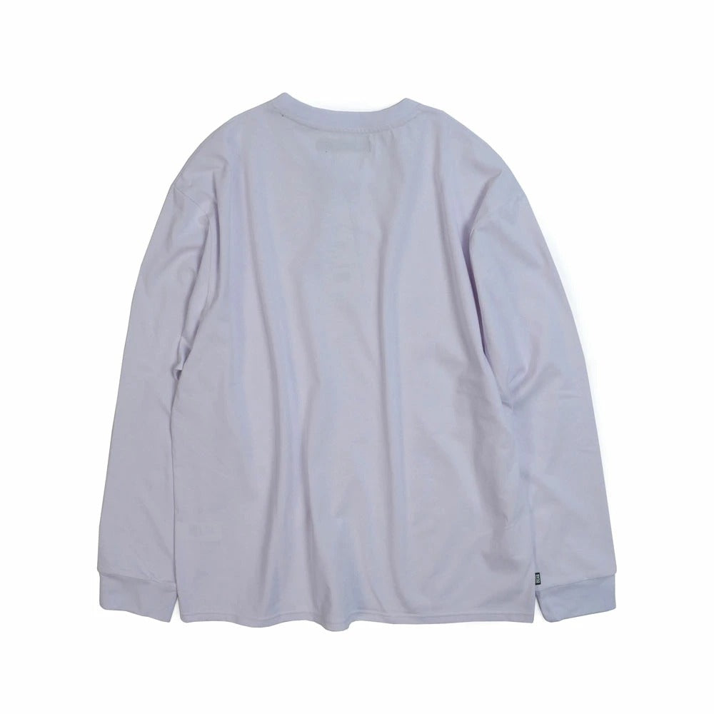 15068j / SY32 by SWEET YEARS エスワイ32 バイ スウィートイヤーズ ラインストーン ロゴ 長袖 カットソー  RHINESTONE BASIC LOGO L/S TEE