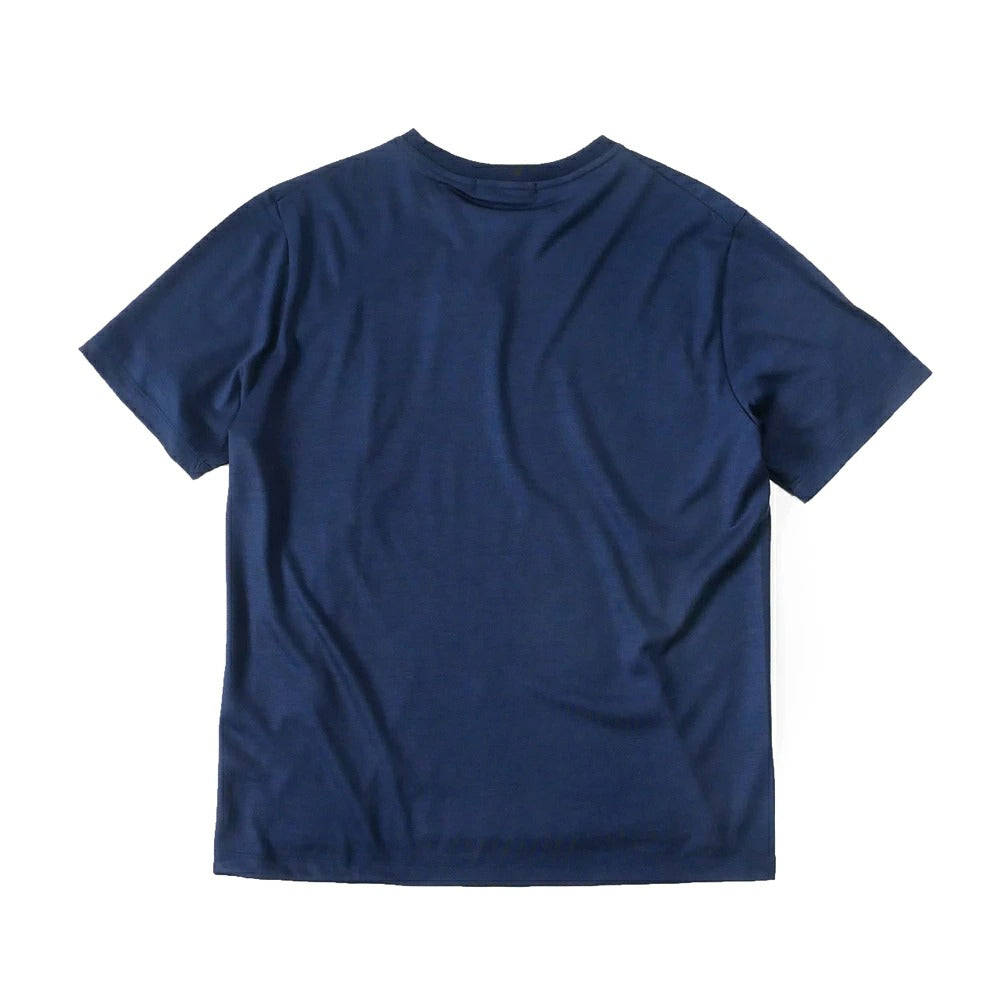Revenir / リブ二ール 半袖ニット Tシャツ