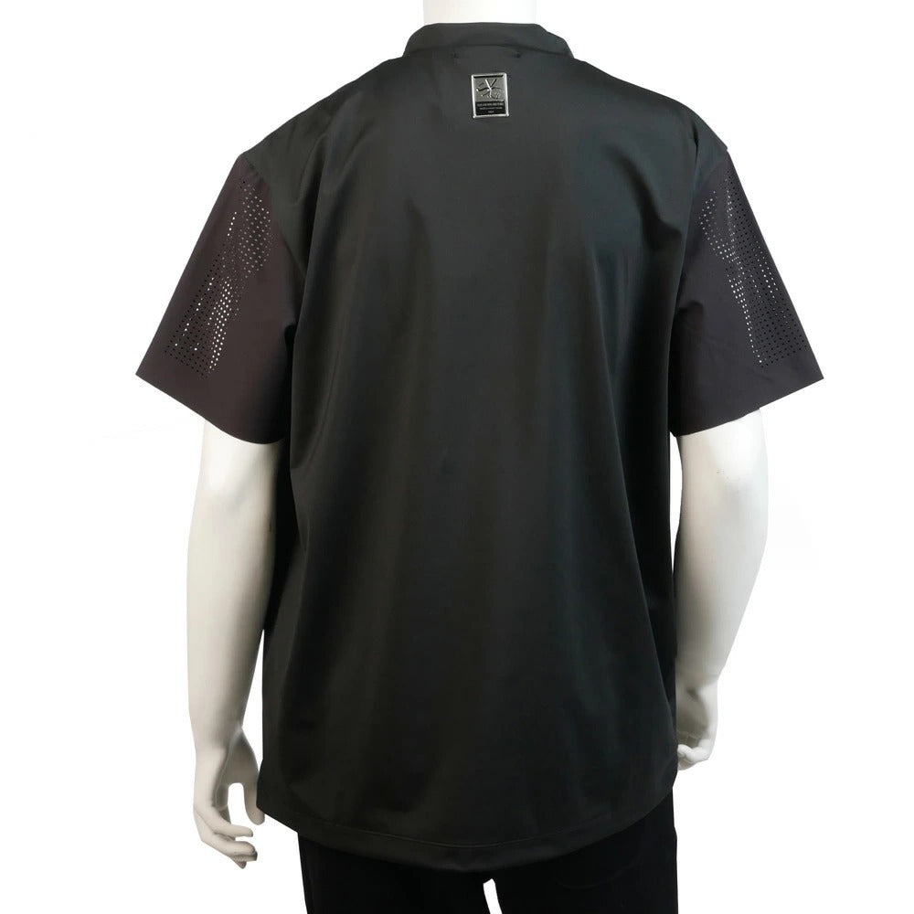 syg-25sabs015 / SY32 by SWEET YEARS GOLF エスワイ32 バイ スウィートイヤーズ ゴルフ パンチング モックネック Tシャツ 半袖 カットソー JL WONDER PUNCHING MOCK