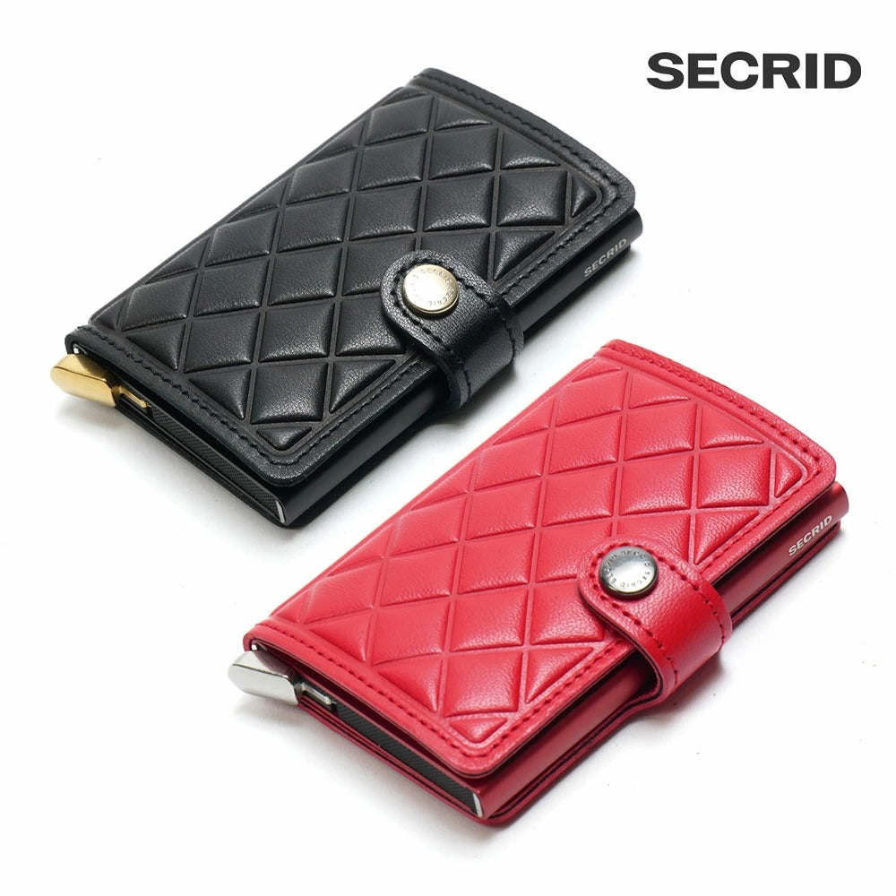 SECRID / ミニエンボスダイヤモンド セクリッド カードケース p.mini emboss diamond