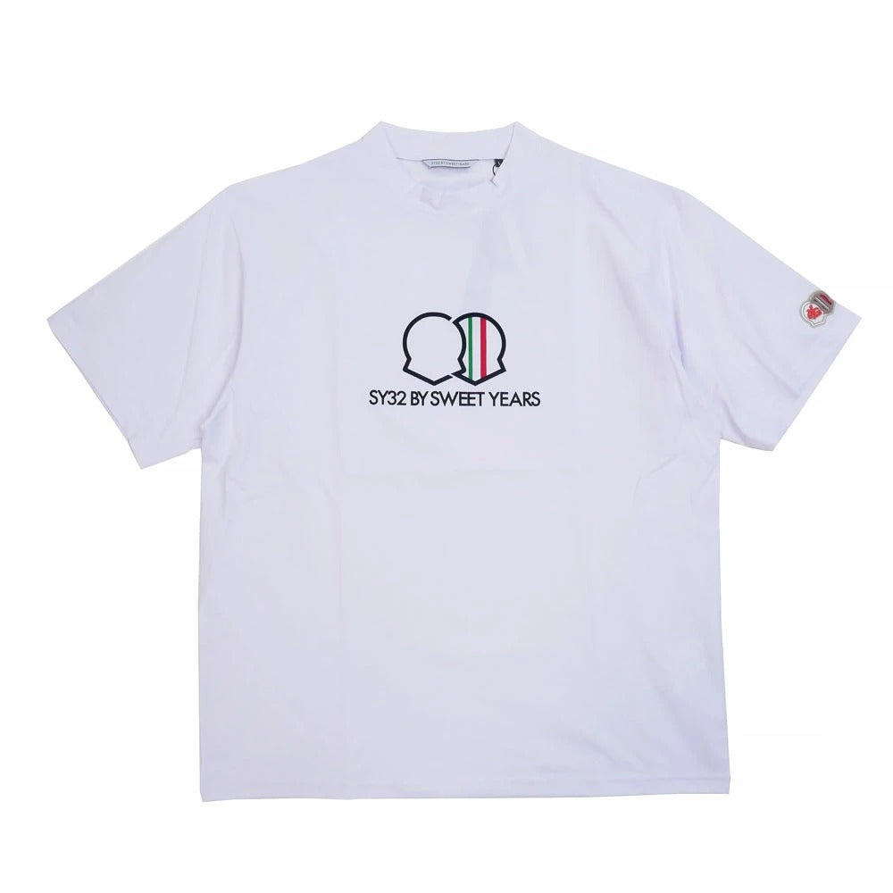 SYG-26s1-38 / SY32 by SWEET YEARS GOLF エスワイ32 バイ スウィートイヤーズ ゴルフ モックネック 半袖 カットソー