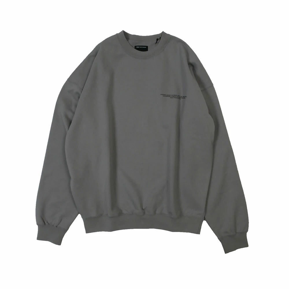 jd9815 / Y-3 ワイスリー LOGO CREW CHSOGR 長袖トレーナー