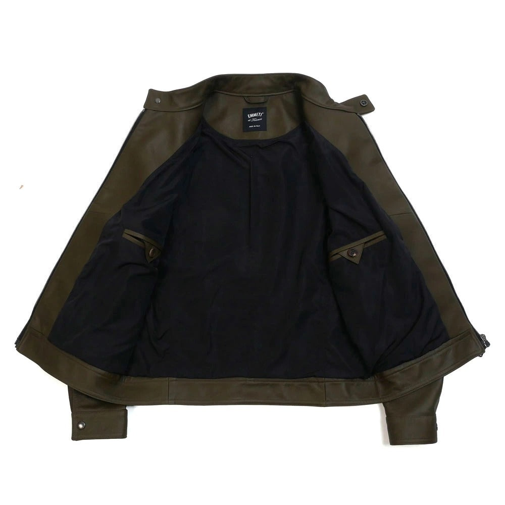 jurispreseda / EMMETI メンズ JURI SP LAMB SKIN NAPPA レザージャケット