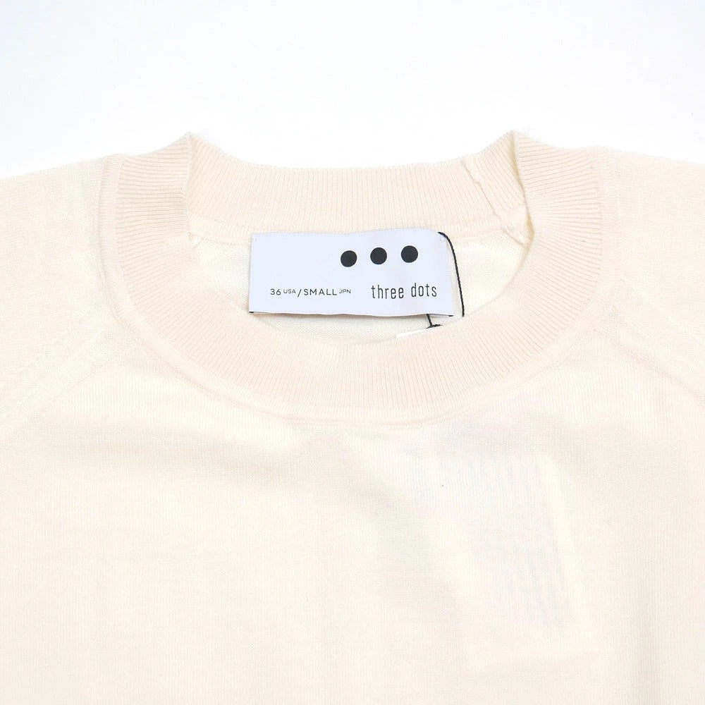THREE DOTS / スリードッツ 半袖ニット Tシャツ