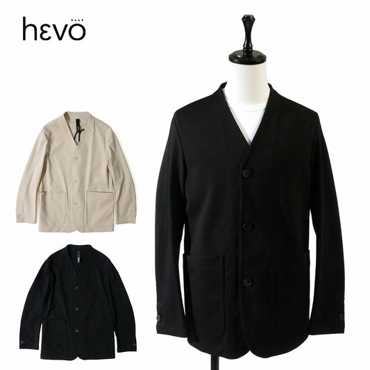 hevo / イーヴォ メンズ ジャケット ノーカラー