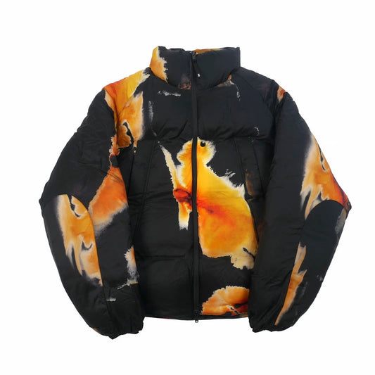 ka2364 / Y-3 ワイスリー M Y3 AOP PUFFER JACKET ダウンジャケット