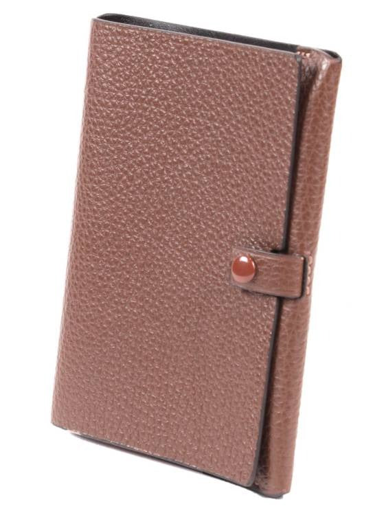 【50%OFFセール】国内正規品 Daniel＆Bob ダニエルアンドボブ パスポートケース シボ革 シュリンクレザー GFT097-22-192 BROWN ブラウン
