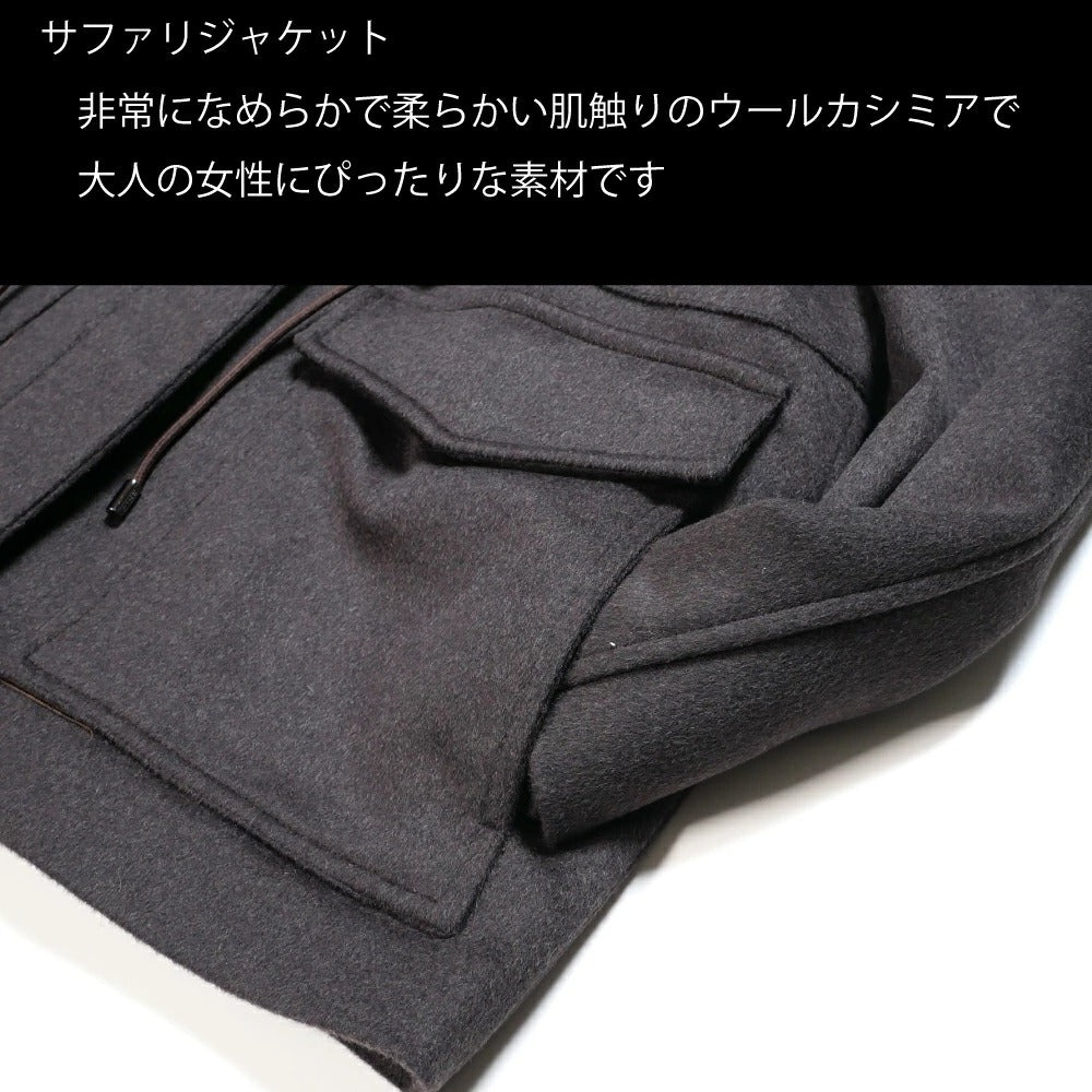 358-41154 / MOORER レディース フーデッド ダウンジャケット