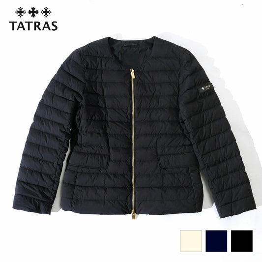 ltat23a4885-d / TATRAS タトラス レディース NOKO ノコ ノーカラー ダウンジャケット ブルゾン ライトダウン