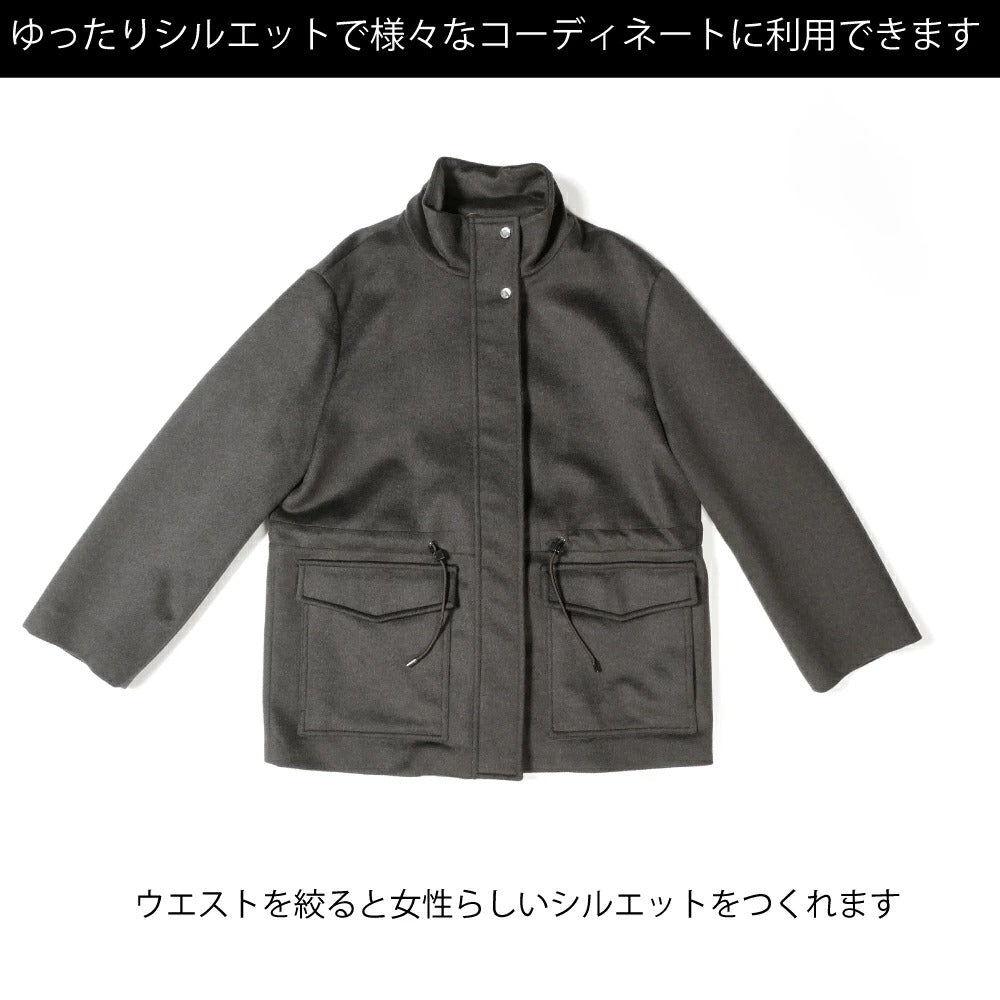 358-41154 / MOORER レディース フーデッド ダウンジャケット