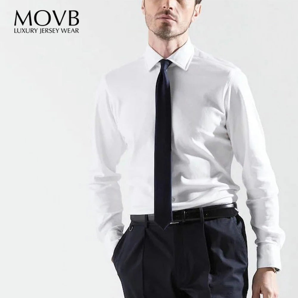 MOVB / スーパーサファイアコットンジャージー モーヴ 長袖シャツ Super Sapphire Cotton Jersey テーラードシャツ