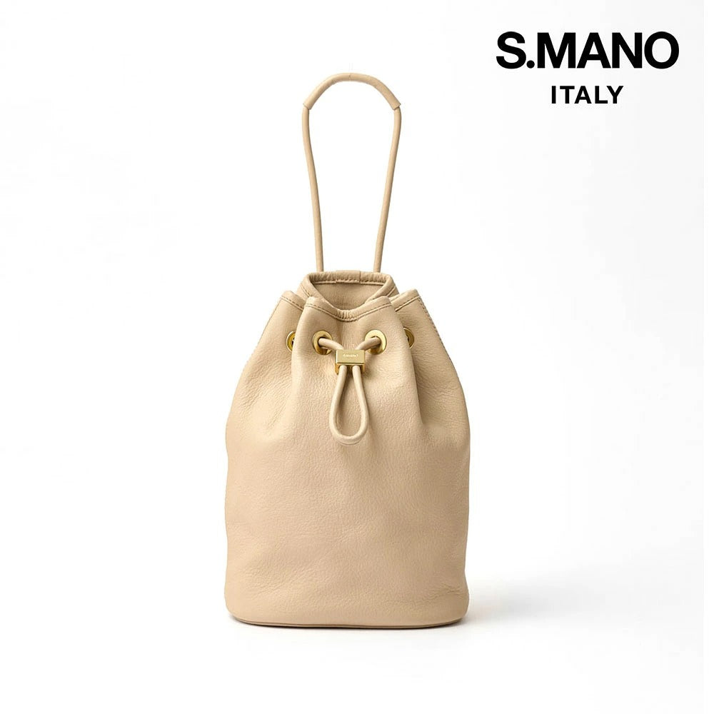 S.MANO /  ドローストリングバッグスモール エスマーノ 巾着バック DRAWSTRING BAG SMALL
