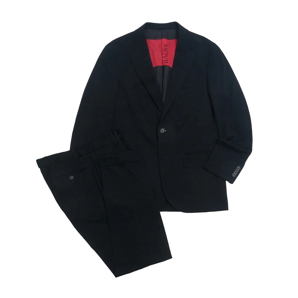 MOVB / ヘリックスウールジャージープレーン モーヴ テーラードジャケット Helix Wool Jersey Plain シングル2B テーラードジャケット