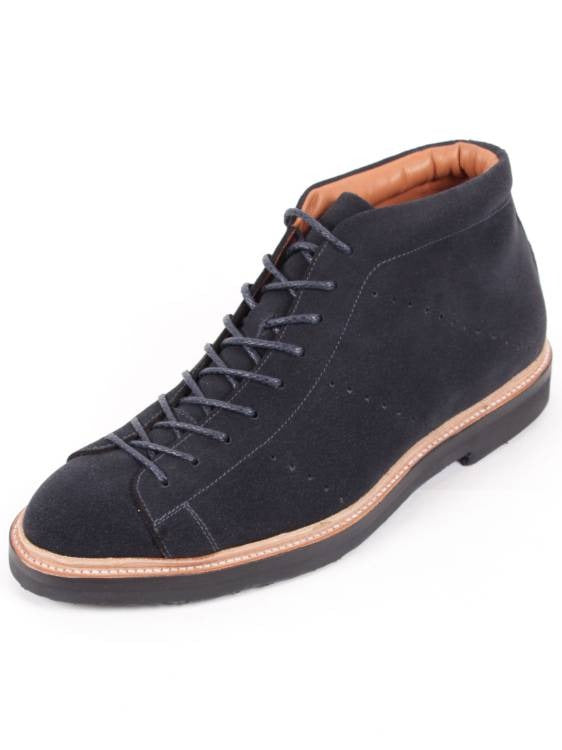 como-navy / POLPETTA ポルペッタ COMO スエードブーツ