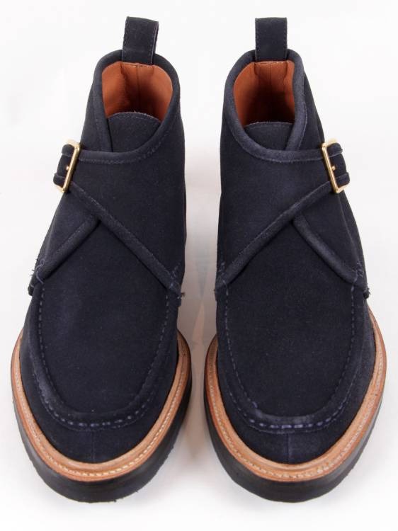 bormio-navy / POLPETTA ポルペッタ BORMIO チャッカブーツ