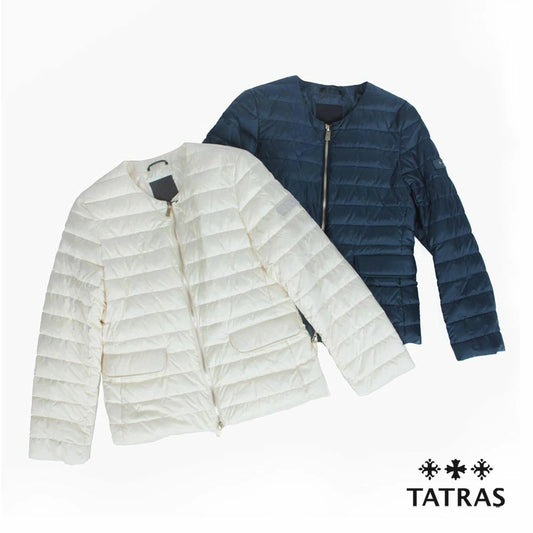 ltat23s4921-d / TATRAS タトラス レディース LOKO ロコ ノーカラー ライト ダウンジャケット ブルゾン