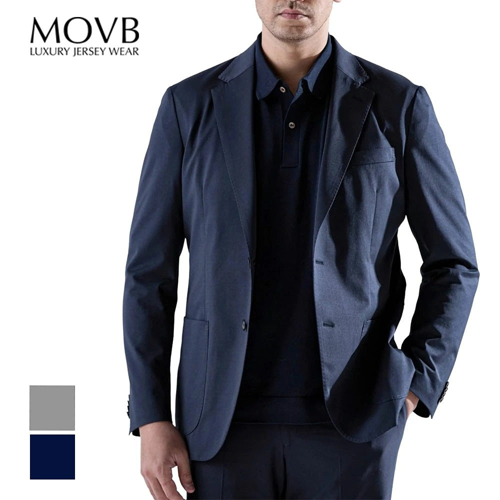 MOVB / アンチリンクルジャージ モーヴ テーラードジャケット Anti-Wrinkle jersey シングル2B