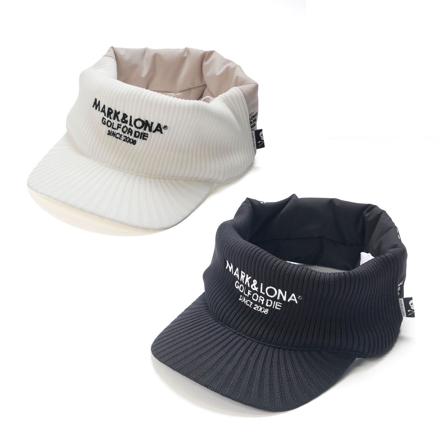 mlf-4c-fc17 / MARK&LONA ニットヴァイザー