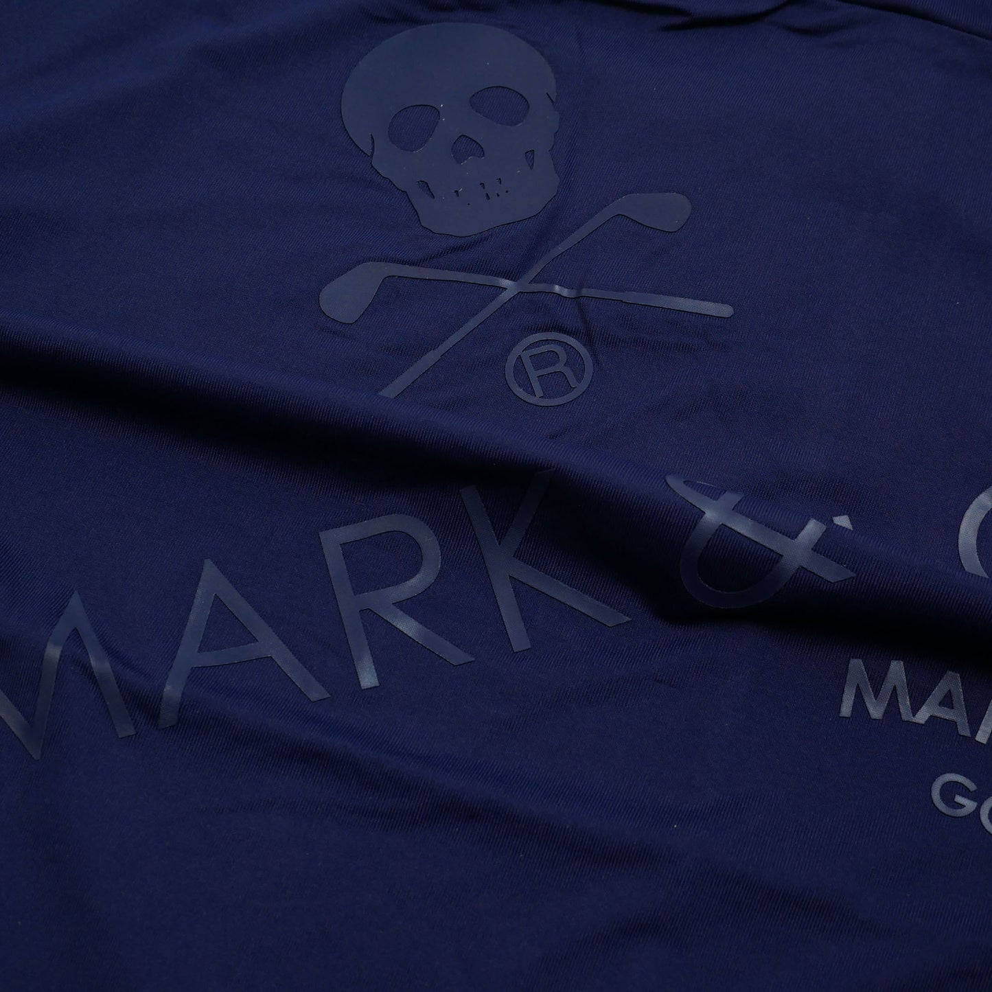 mlm-3c-aa25 / MARK&LONA メンズ 半袖 カットソー モックネックTシャツ