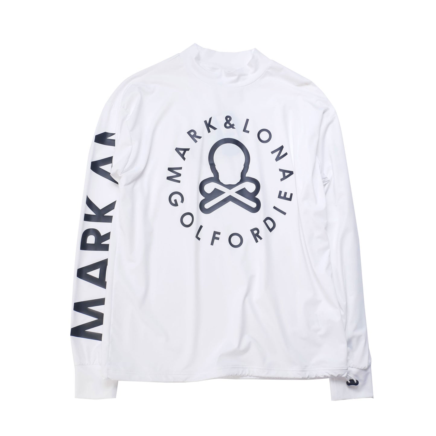 mlm-3c-au01 / MARK&LONA メンズ 長袖 モックネックT