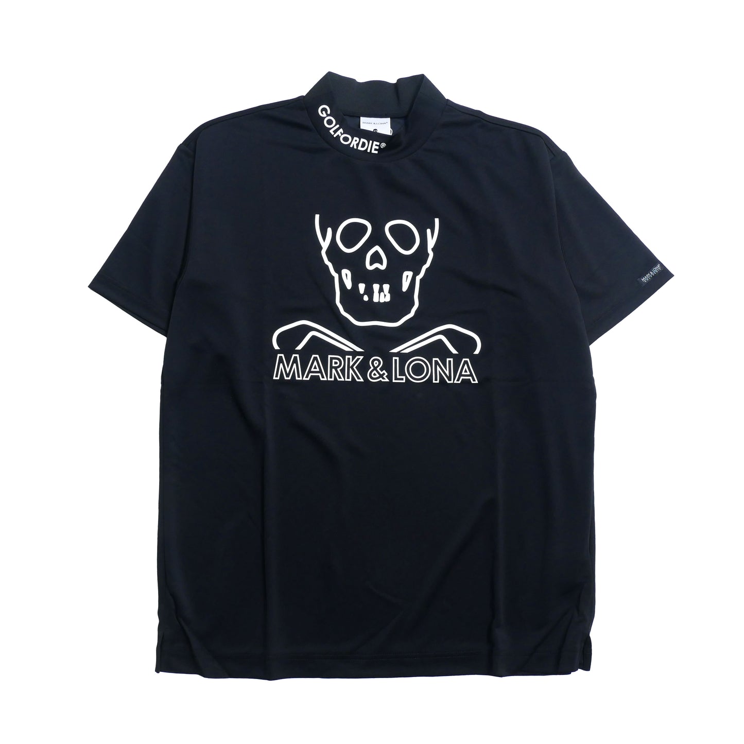 mlm-4a-aa02 / MARK&LONA メンズ 半袖 モックネック Tシャツ