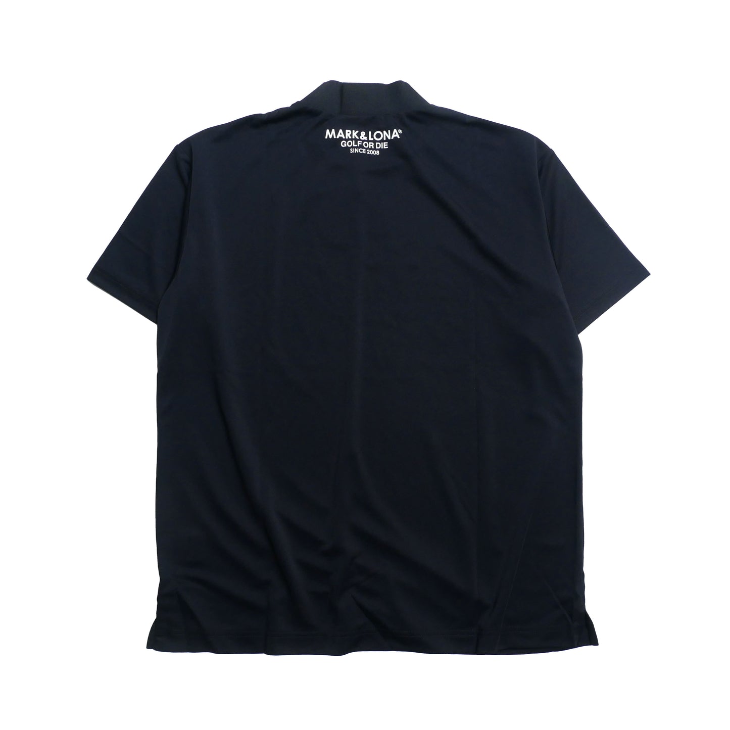mlm-4a-aa02 / MARK&LONA メンズ 半袖 モックネック Tシャツ