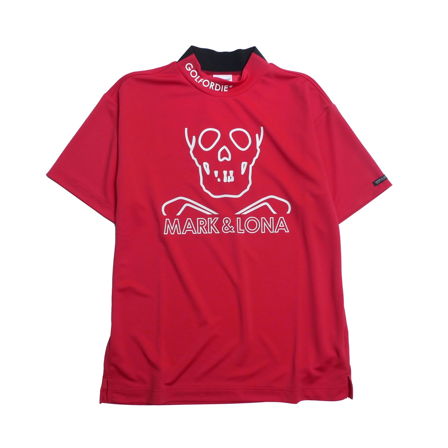 mlm-4a-aa02 / MARK&LONA メンズ 半袖 モックネック Tシャツ