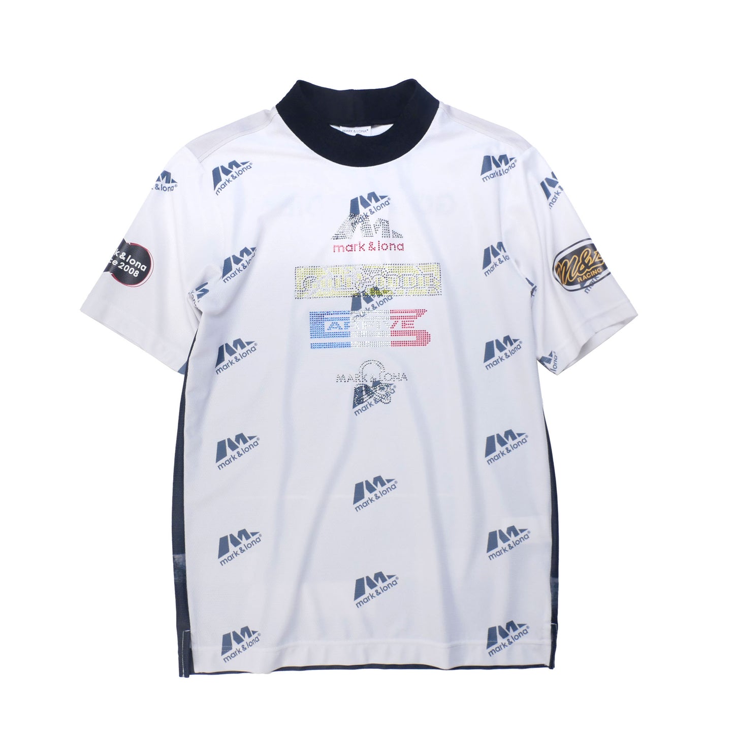 mlm-5a-aa01 / MARK&LONA メンズ モックネック Tシャツ