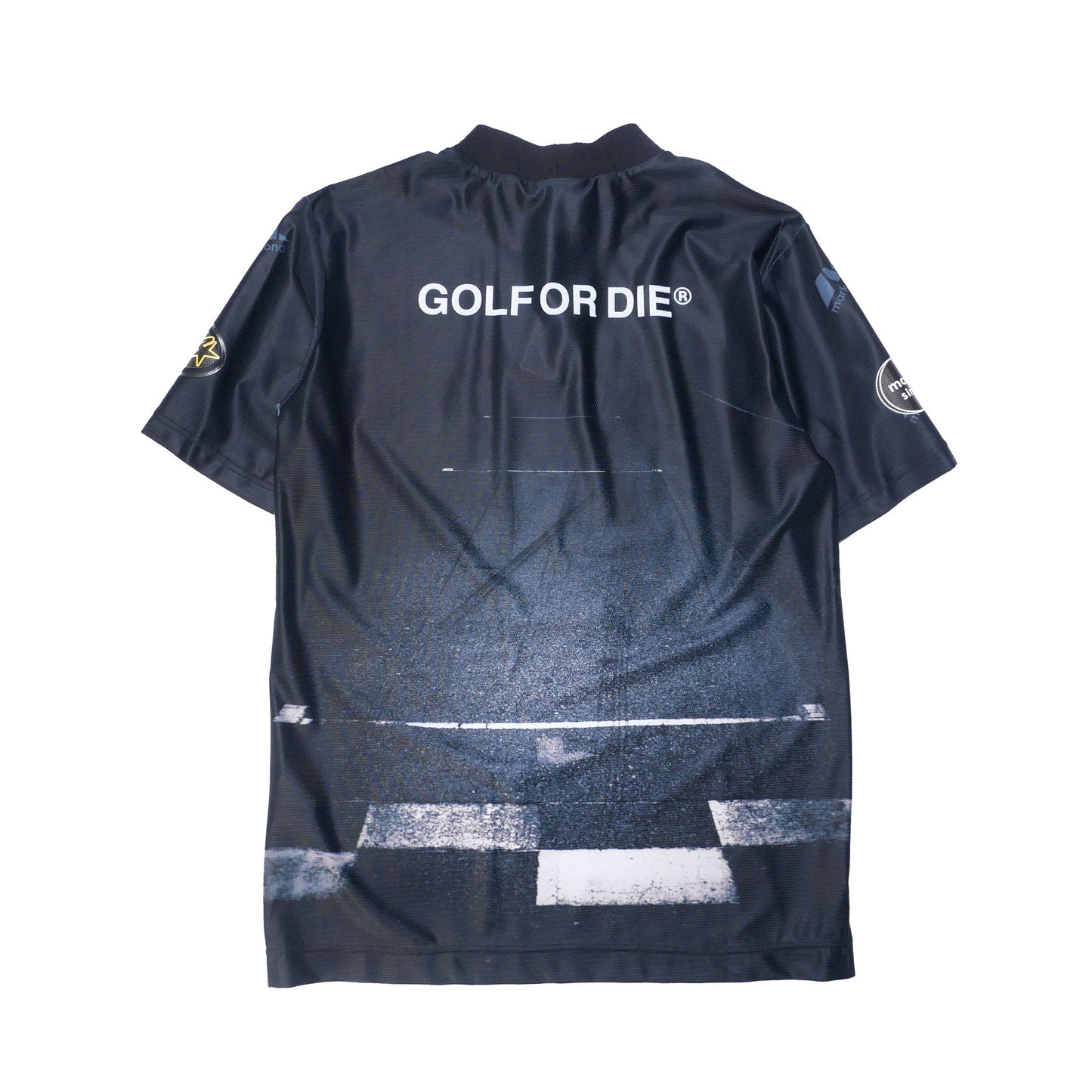 mlm-5a-aa01 / MARK&LONA メンズ モックネック Tシャツ