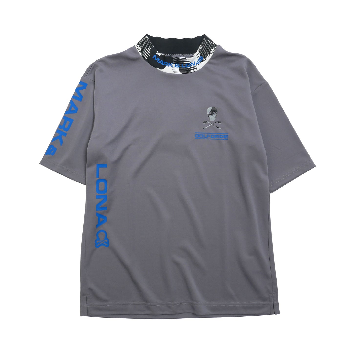 mlm-5a-aa13 / MARK&LONA メンズ モックネック Tシャツ
