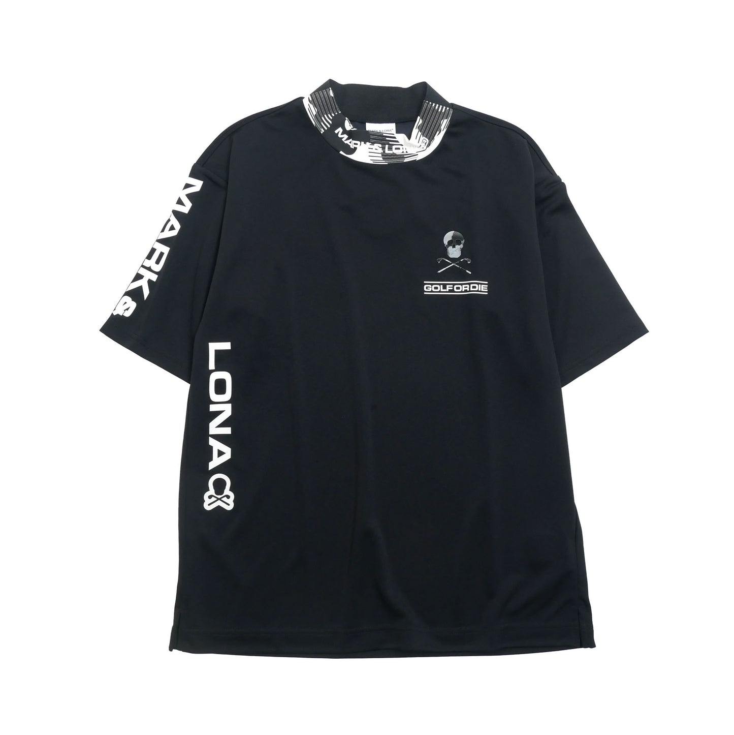 mlm-5a-aa13 / MARK&LONA メンズ モックネック Tシャツ