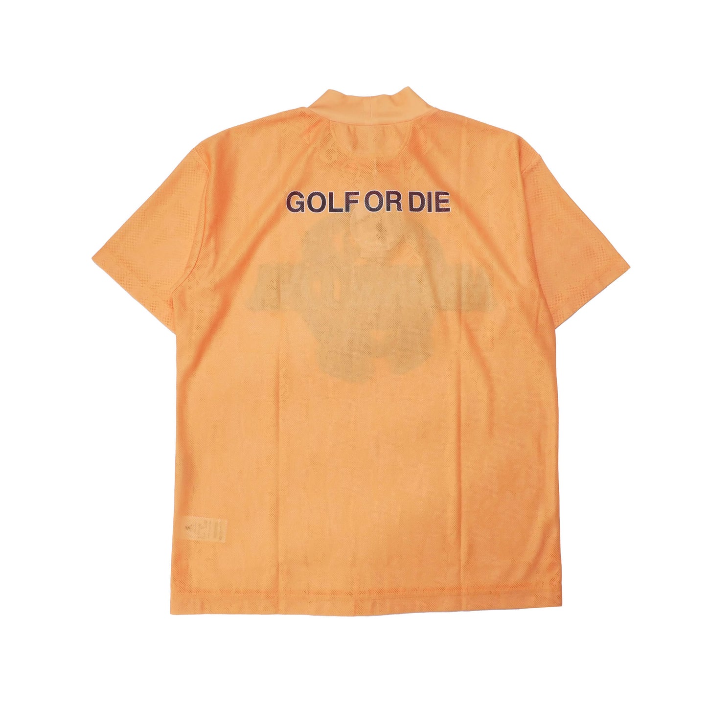 mlm-5c-aa01 / MARK&LONA メンズ 半袖 グラフィカル モックネック Tシャツ
