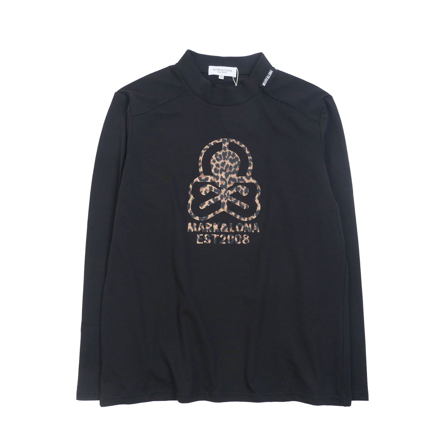 mlm-6a-aa01 / MARK&LONA メンズ 長袖 モックネック Tシャツ