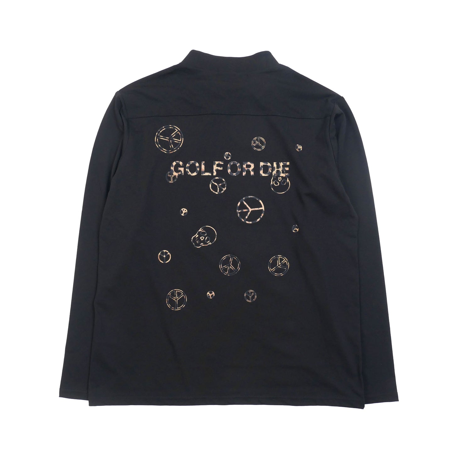 mlm-6a-aa01 / MARK&LONA メンズ 長袖 モックネック Tシャツ