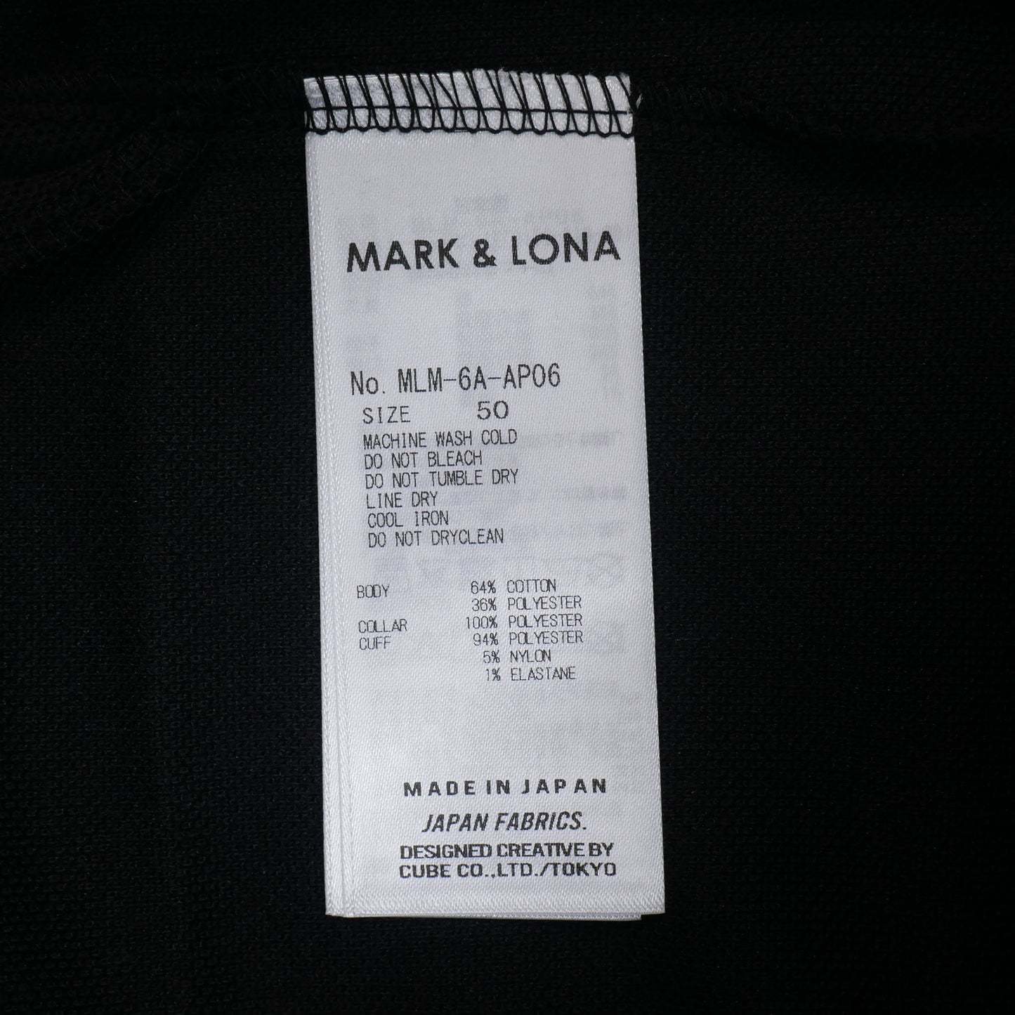 mlm-6a-ap06 / MARK&LONA 鹿の子ポロシャツ