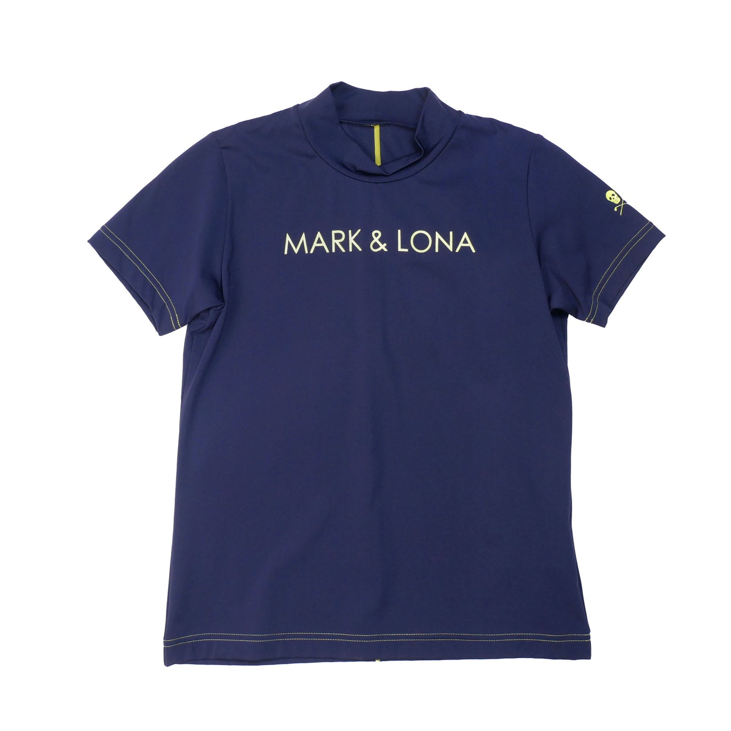 mlw-1c-aa01 / MARK&LONA レディース モックネック半袖カットソー