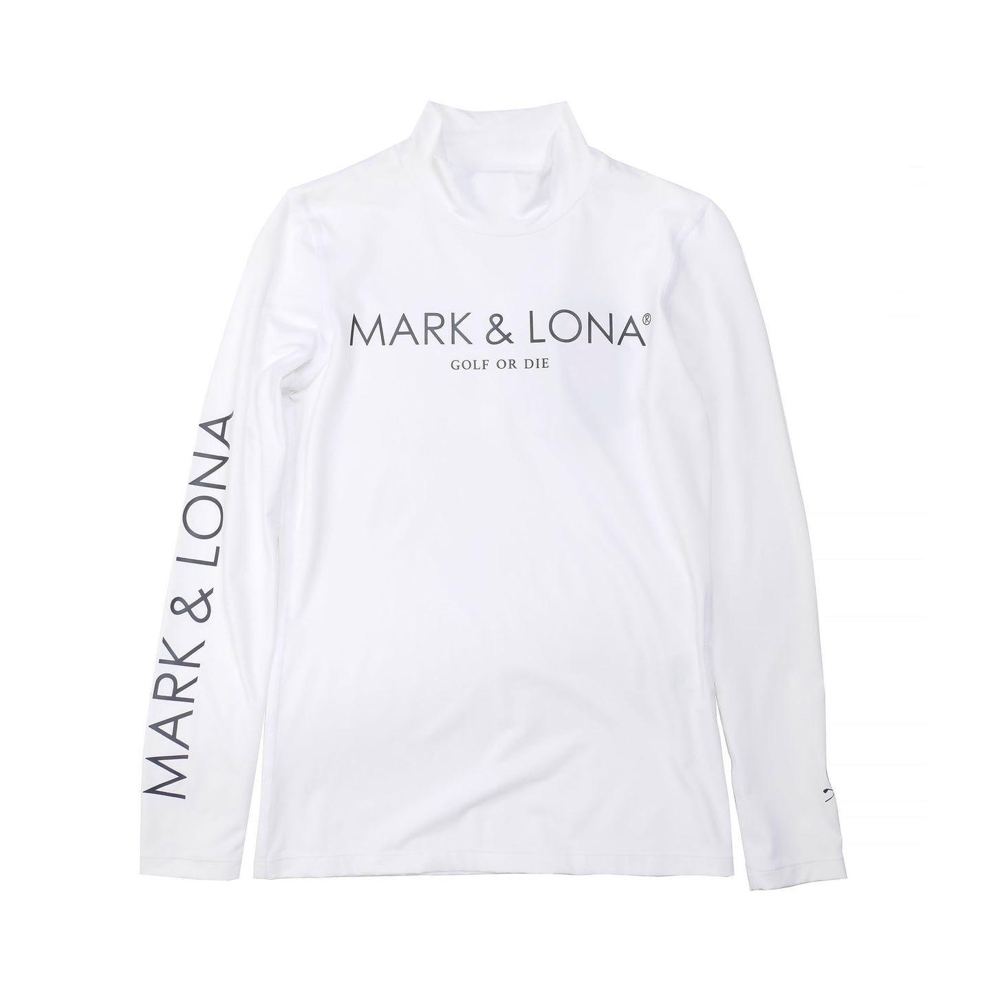 mlw-1c-au01 / MARK&LONA レディース モックネック長袖カットソー
