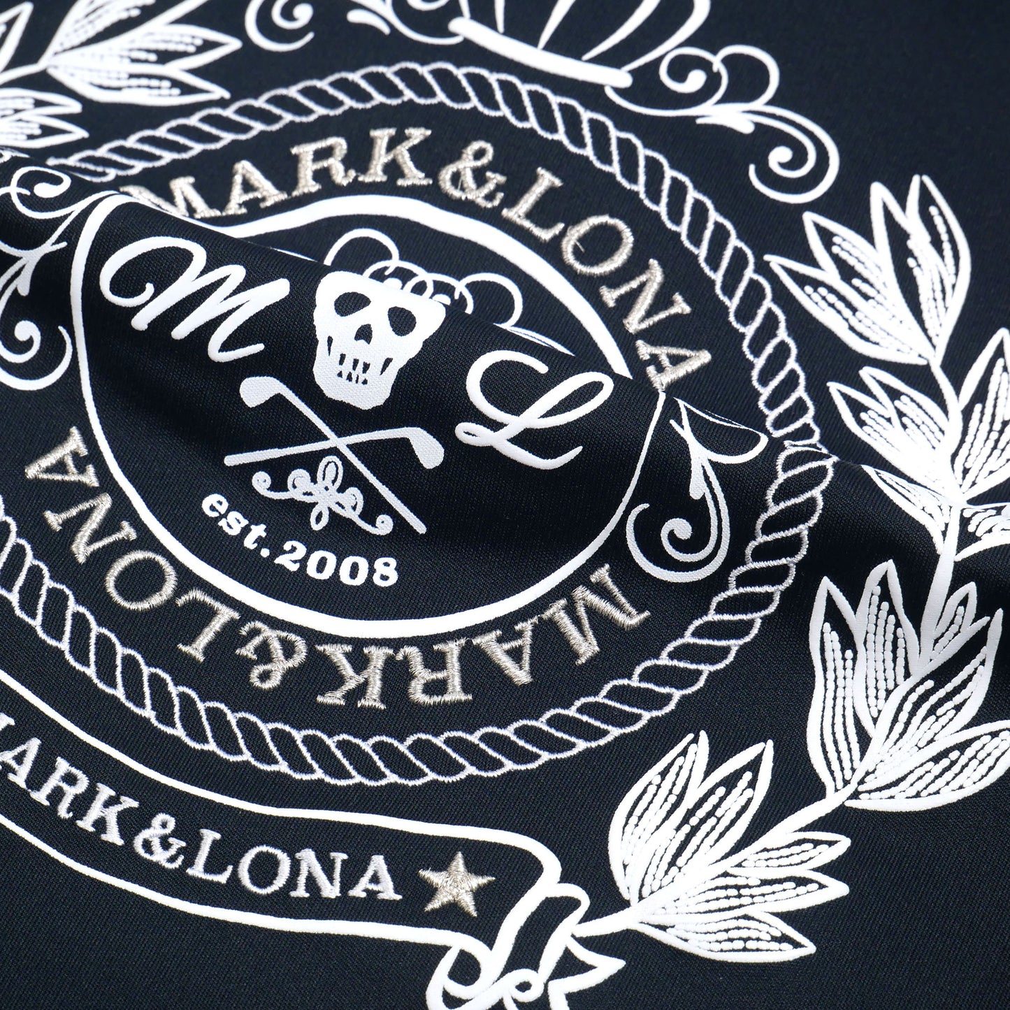 mlw-6a-aa04 / MARK&LONA レディース モックネックTEE
