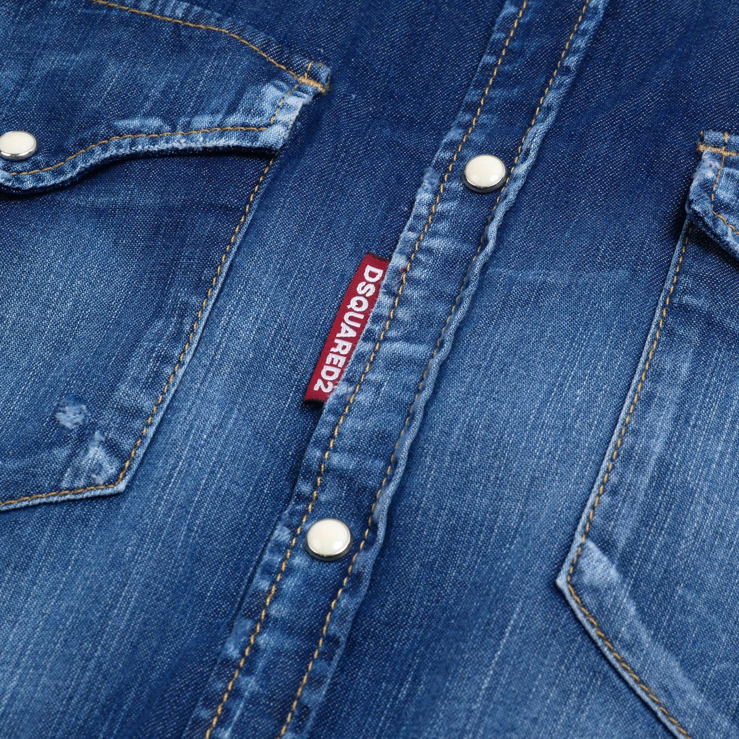 Dsquared2 ディースクエアード メンズ デニムシャツ s74dm0986