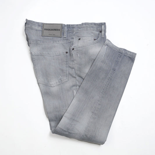 s74lb2014 / Dsquared2 メンズ Skater Jean スリムテーパードデニム